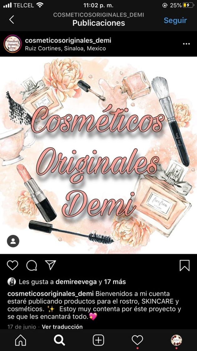 Products COSMÉTICOS ORIGINALES 