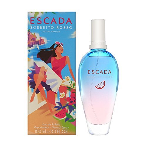 Social Escada Sorbetto Rosso Agua de Tocador Vaporizador