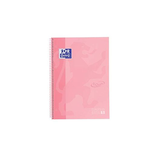 Oxford Cuaderno Microperforado Touch 80 hojas color Flamingo Pastel