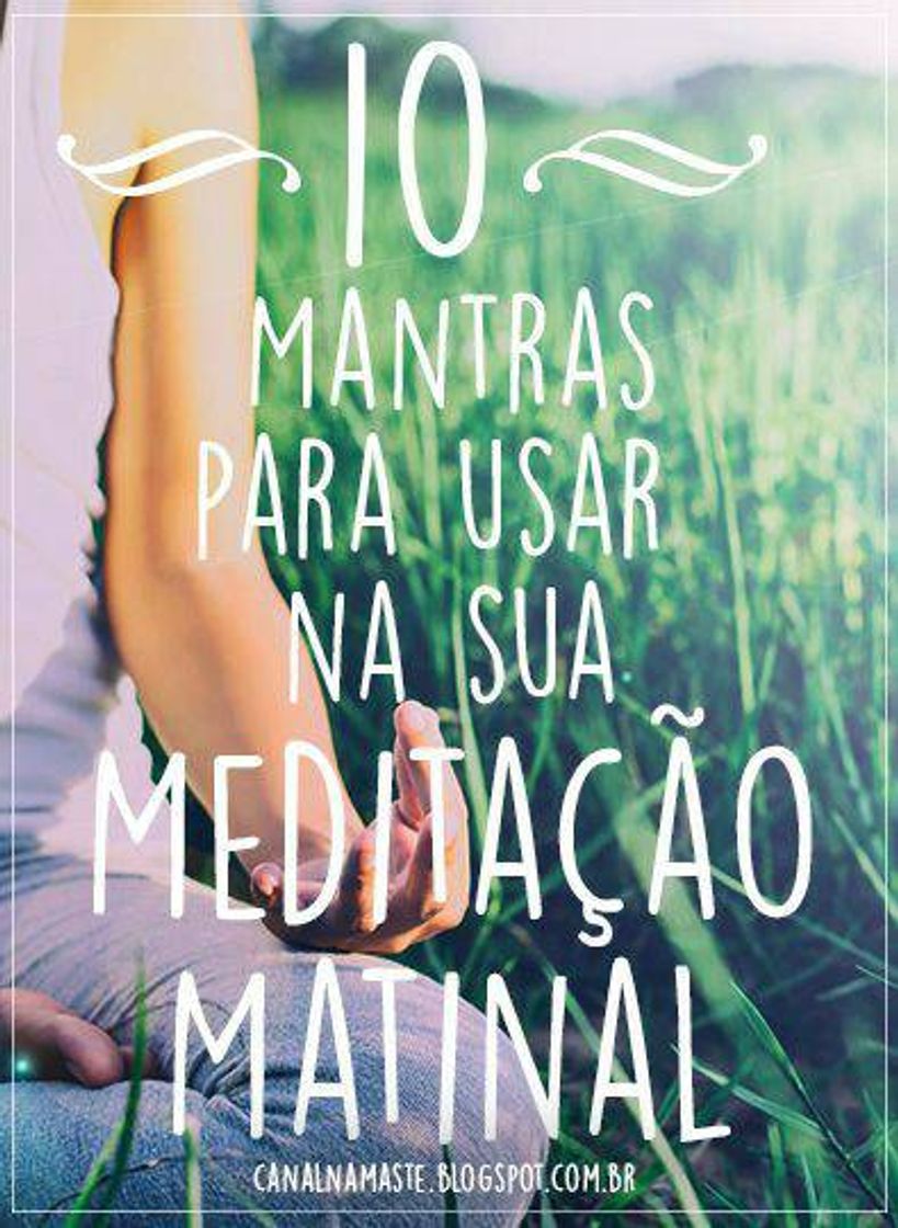 Fashion imagem de meditação