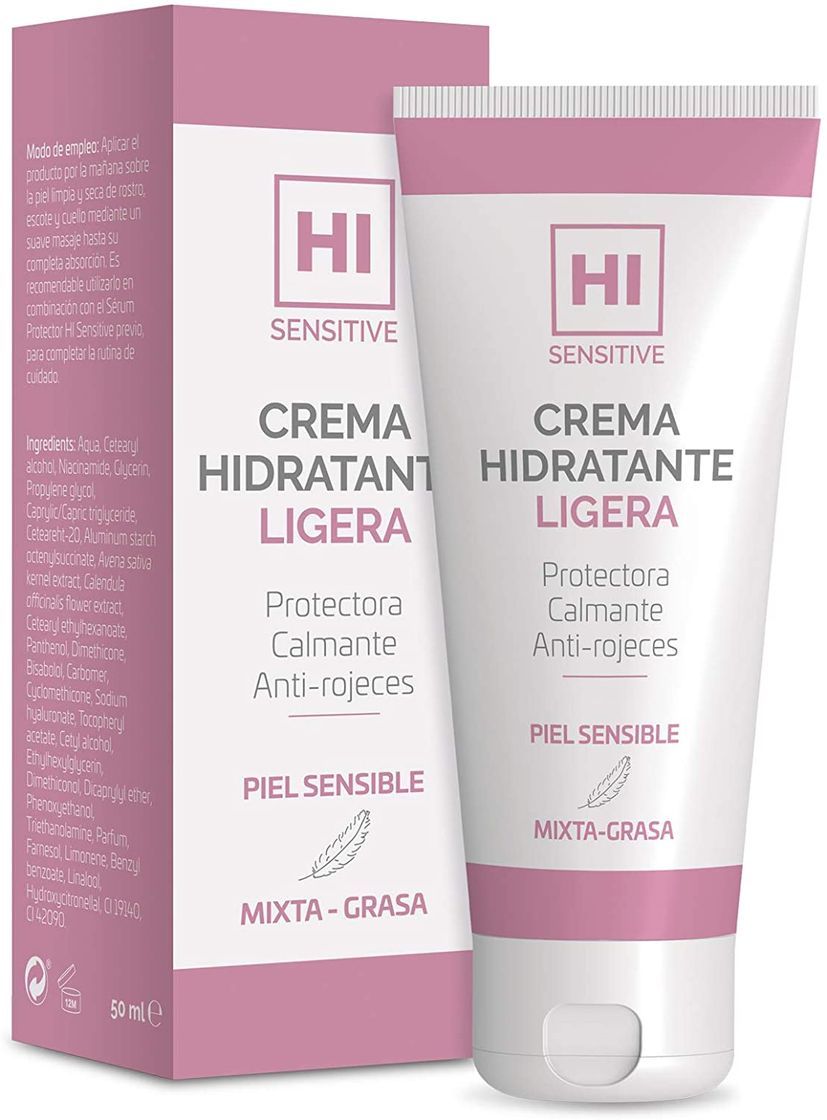 Moda Crema hidratante piel mixta/ grasa Hi sensitive