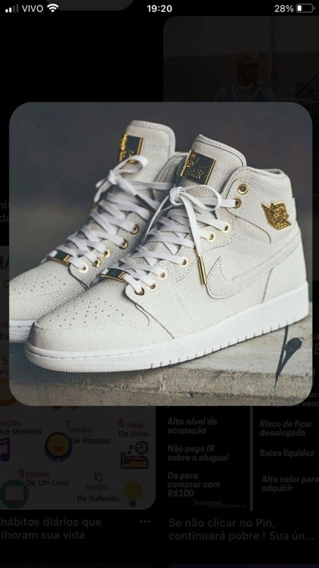 Moda Air Jordan 1 White