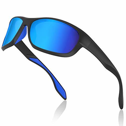 Social Avoalre Gafas de Sol Hombres Polarizadas Gafas Deportivas Unisex Anti UV400 Marco
