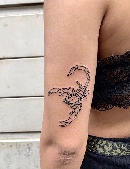 Social Tatto Escorpião
