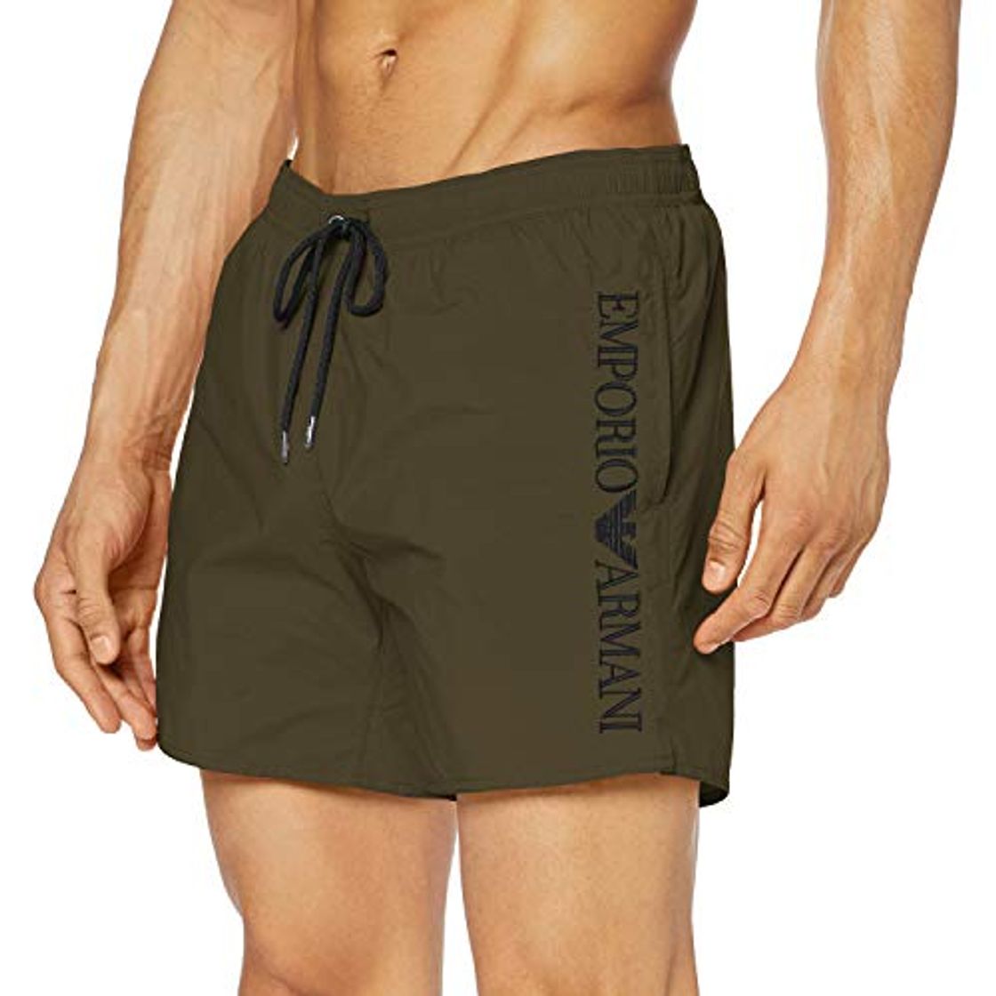 Producto Emporio Armani Underwear 9p422 Pantalones Cortos de Natacion, Verde