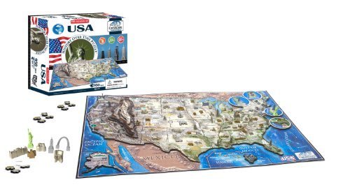 Places 4D Cityscape USA History Time Puzzle by 4D Cityscape