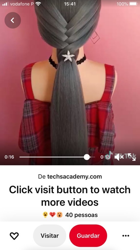 Fashion Ponytail crossed 