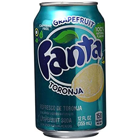 Producto Fanta, Gaseosas