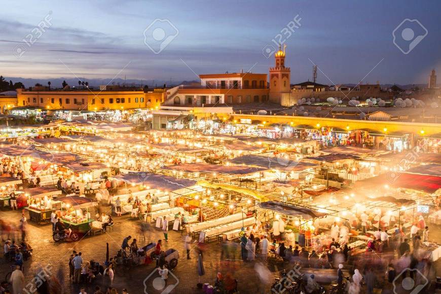 Lugar Djemaa El Fna