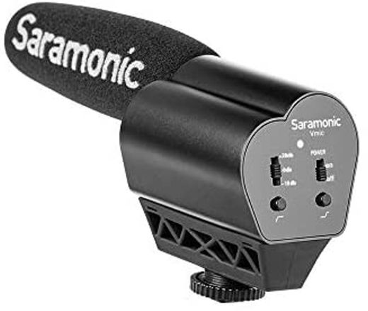 Saramonic Microfone Condensador Shotgun VMIC 