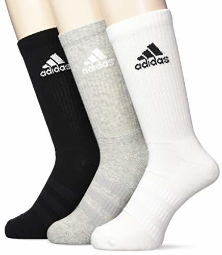 Adidas Cush Crw 3pp Socks, Unisex adulto, blanco