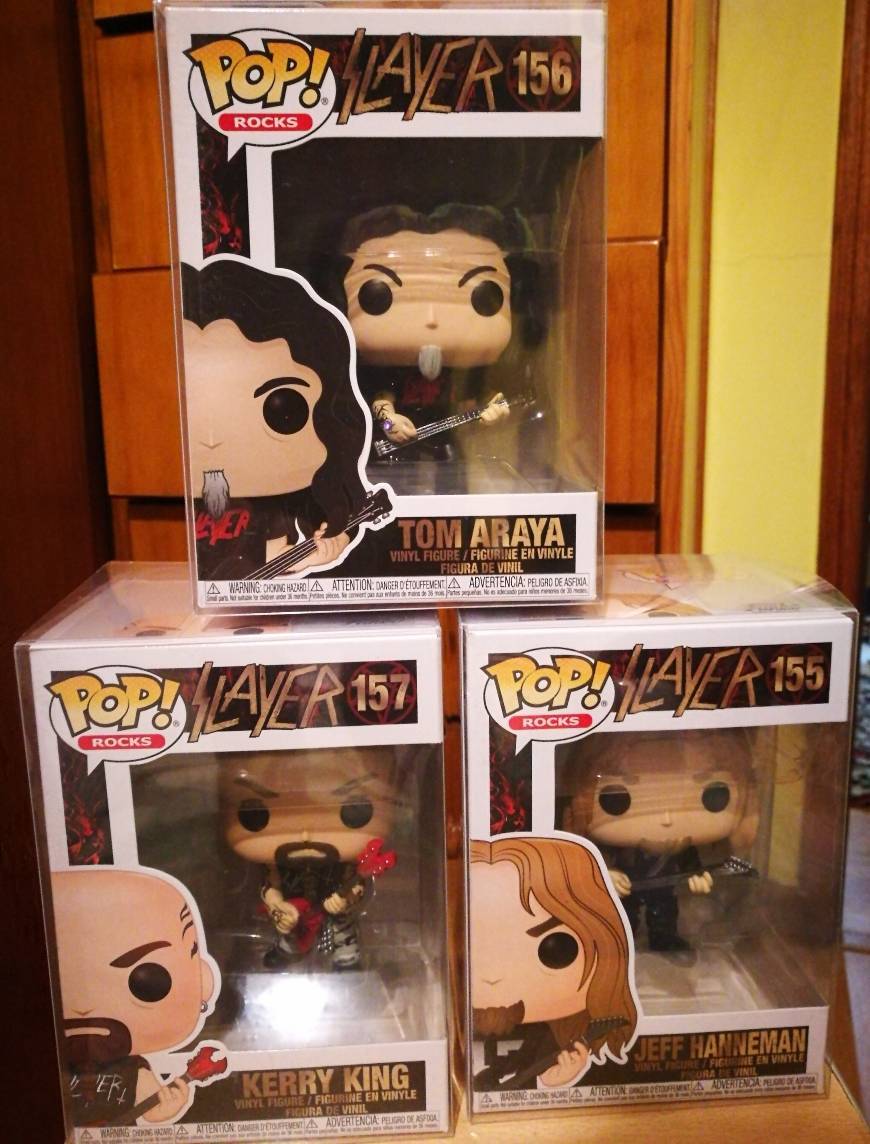 Social Funko- Pop Rocks: Slayer-Kerry King Figura Coleccionable, Multicolor