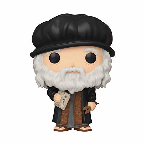 Social Funko- Pop Artists: Leonardo Davinci Collectible Toy, Multicolor