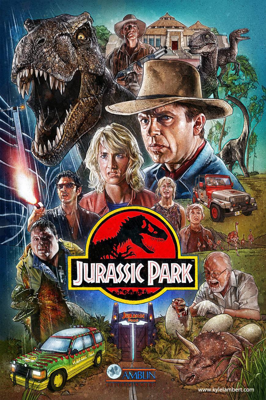 Película Jurassic Park (Parque Jurásico)