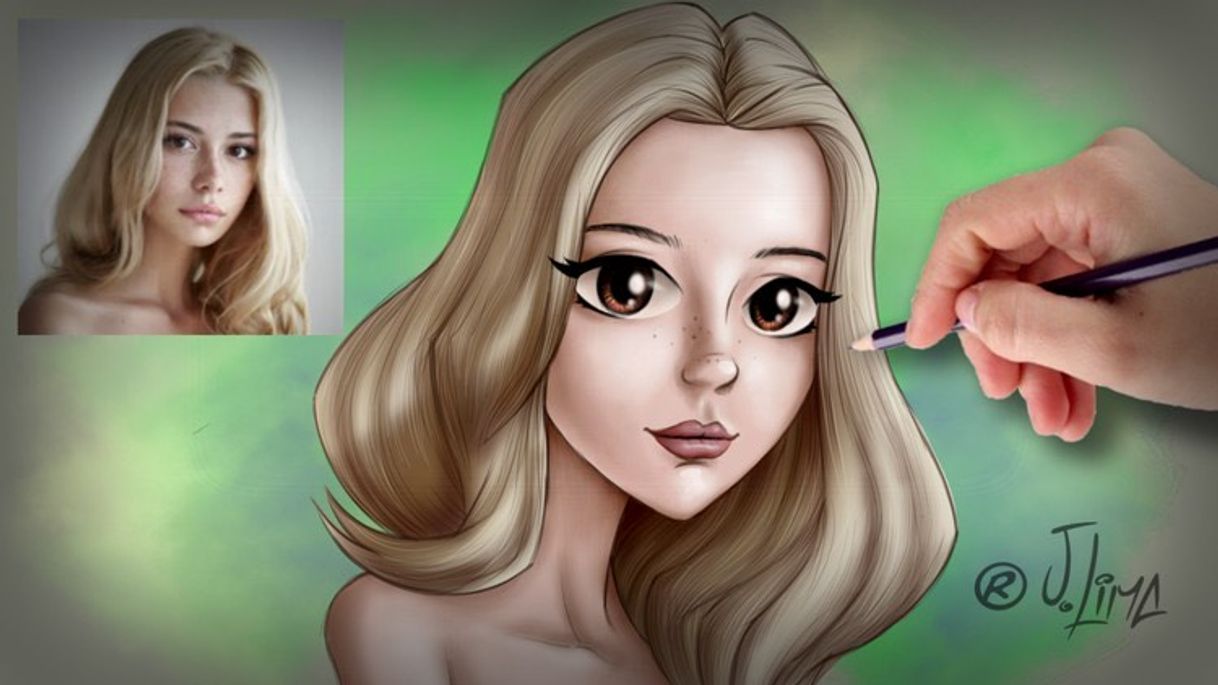Social Transformando pessoas reais em Personagens Disney e Anime