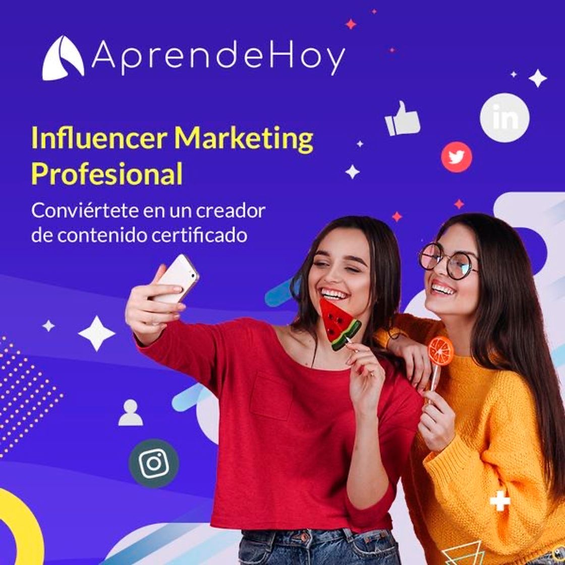 Products Curso Profesional en Influencer Marketing