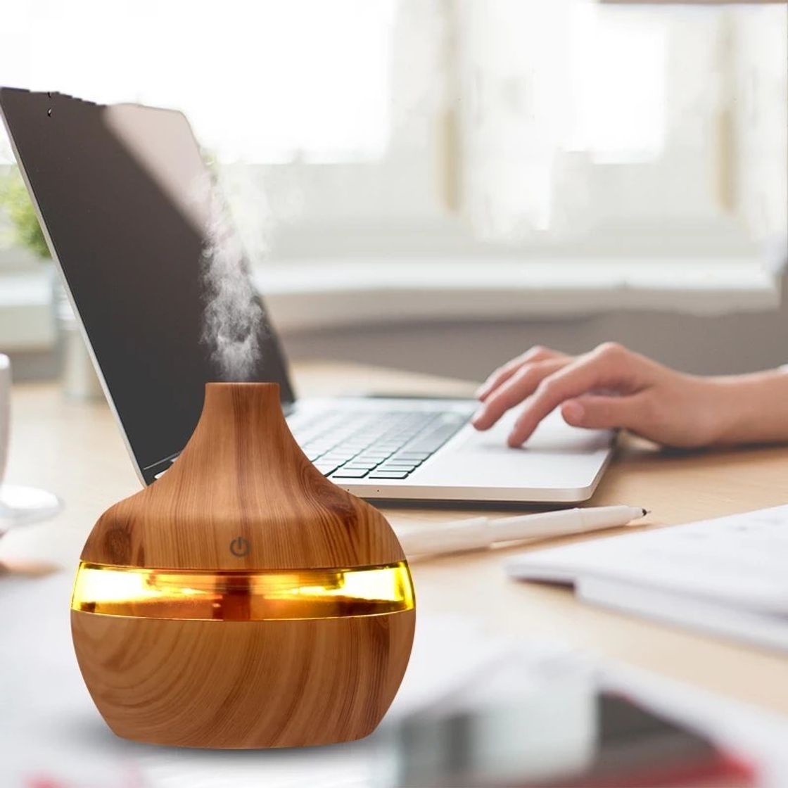 Productos Electric Humidifier Essential Aroma Oil Diffuser Ultrasonic 