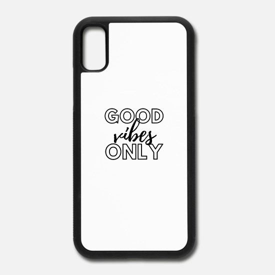 Producto iPhone X Case Good Vibes Only