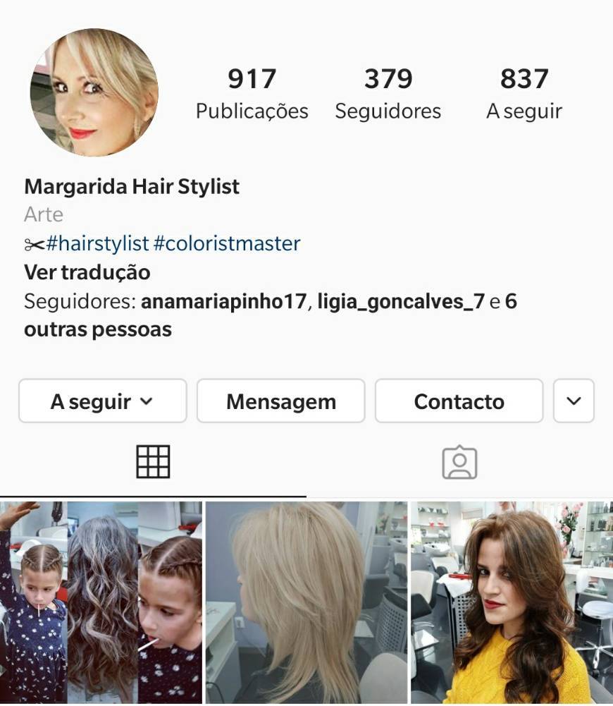 Fashion Margarida HairStylist 