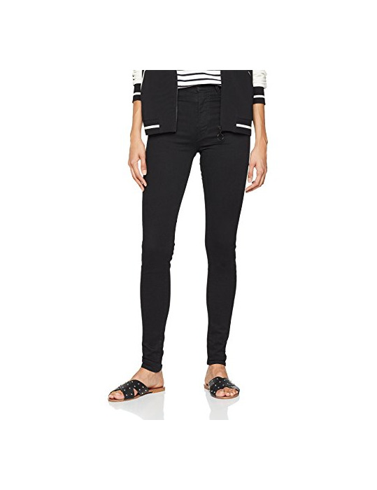 Social Levi's Mile High Super Skinny Vaqueros, Black Galaxy, 26W