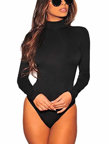 Products SEBOWEL Mujer Manga Larga Body Elegante Bodysuit Leotardo Blusa Tops Mono