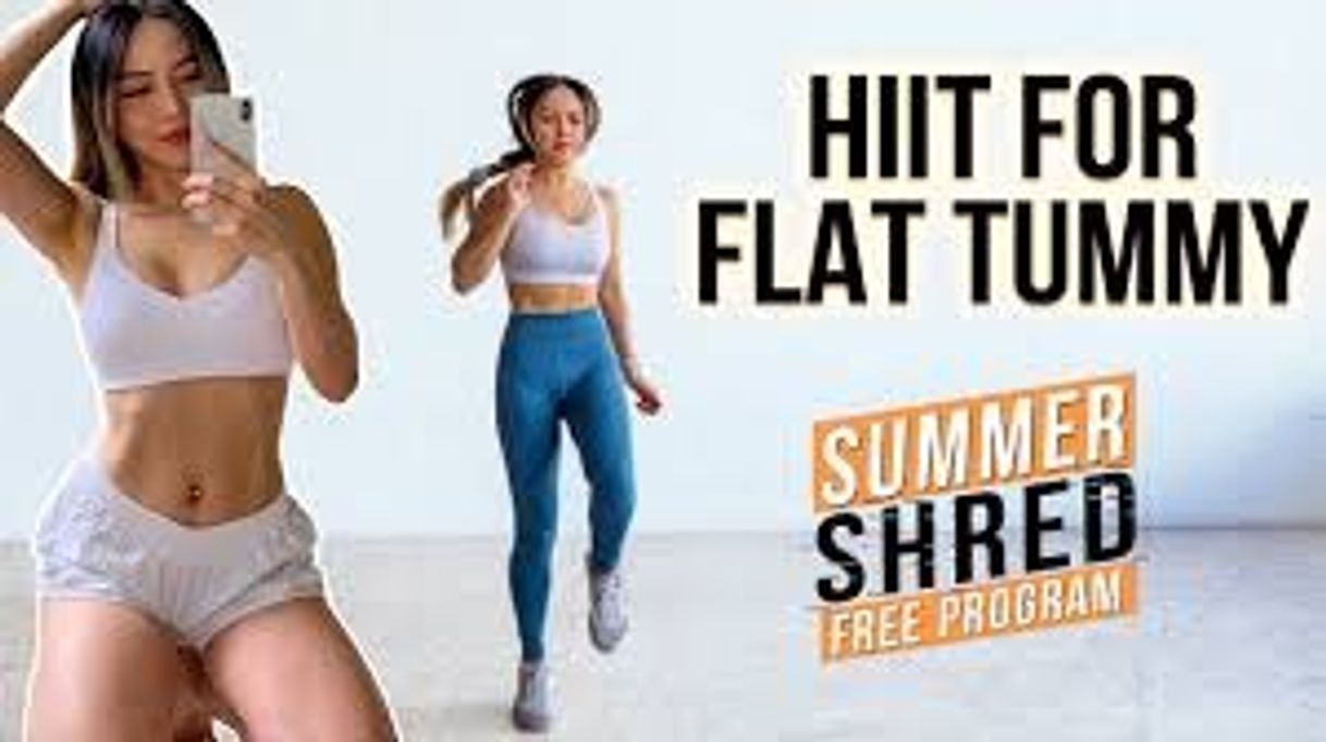 Fashion Quick  & effective  HIIIT workout for flat  tummy  🔥 