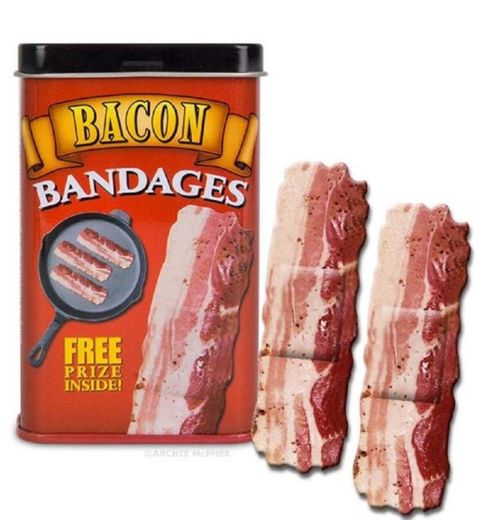Bandas adhesivas en formas de bacon 🥓 🥓 