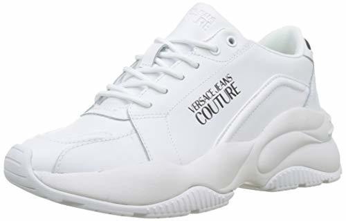 Product Versace Jeans Couture Shoes, Zapatillas de Gimnasia para Mujer, Blanco