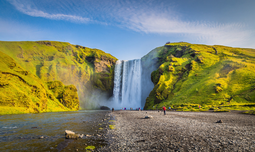 Lugar Skógafoss