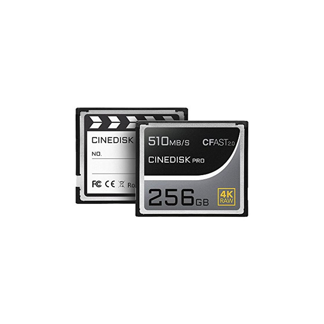 Producto cinediskpro® Tarjeta de memoria CFast 2.0 4 K Raw 256 GB (Blackmagic Design URSA Mini