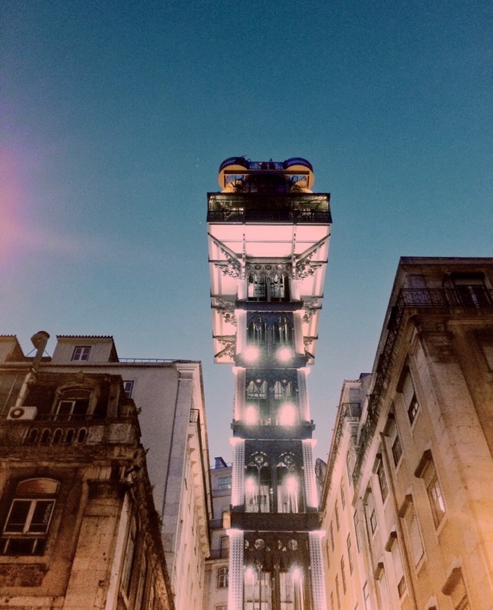 Lugar Elevador de Santa Justa