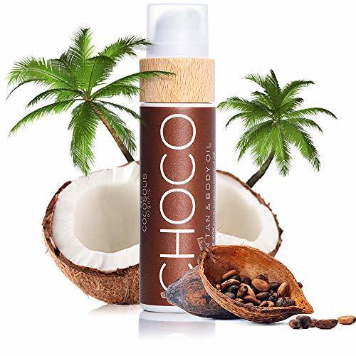 Social COCOSOLIS Bronceado & Aceite Corporal De Cacao | Aceite De Bronceado Orgánico | Obtenga