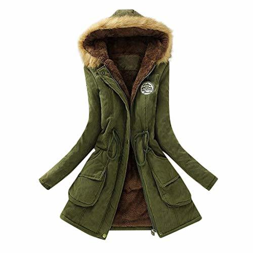 Product Invierno Abrigo Mujeres Moda Informal más Gruesa Slim Fit Color sólido Abajo