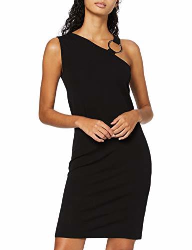Social Marca Amazon - find. Vestido de Fiesta para Mujer, Negro