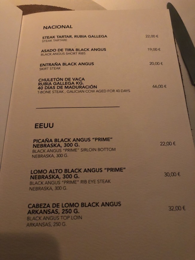 Restaurants Charrúa Madrid