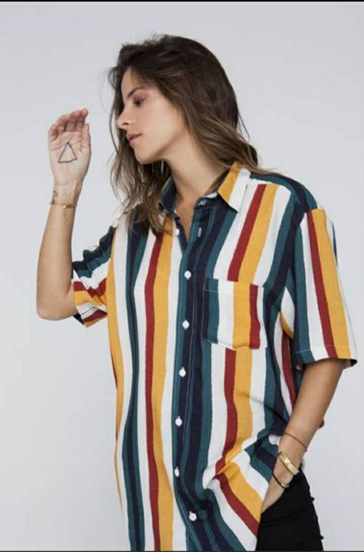 Moda ~Camisa Striped~