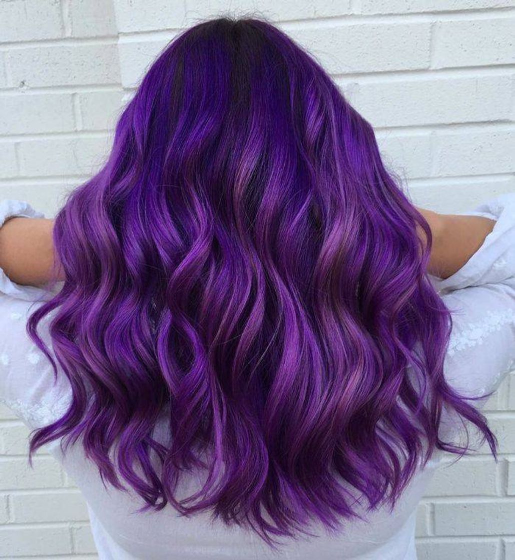 Moda Cabelo roxo