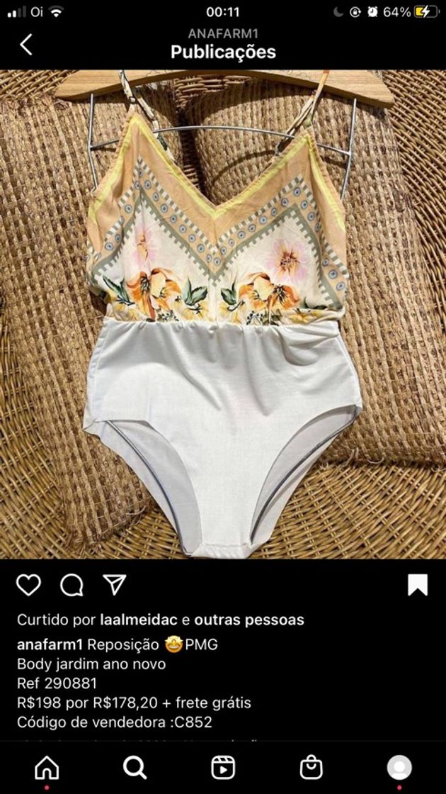 Moda Body FARM código da vendedora: C852 🌺✨