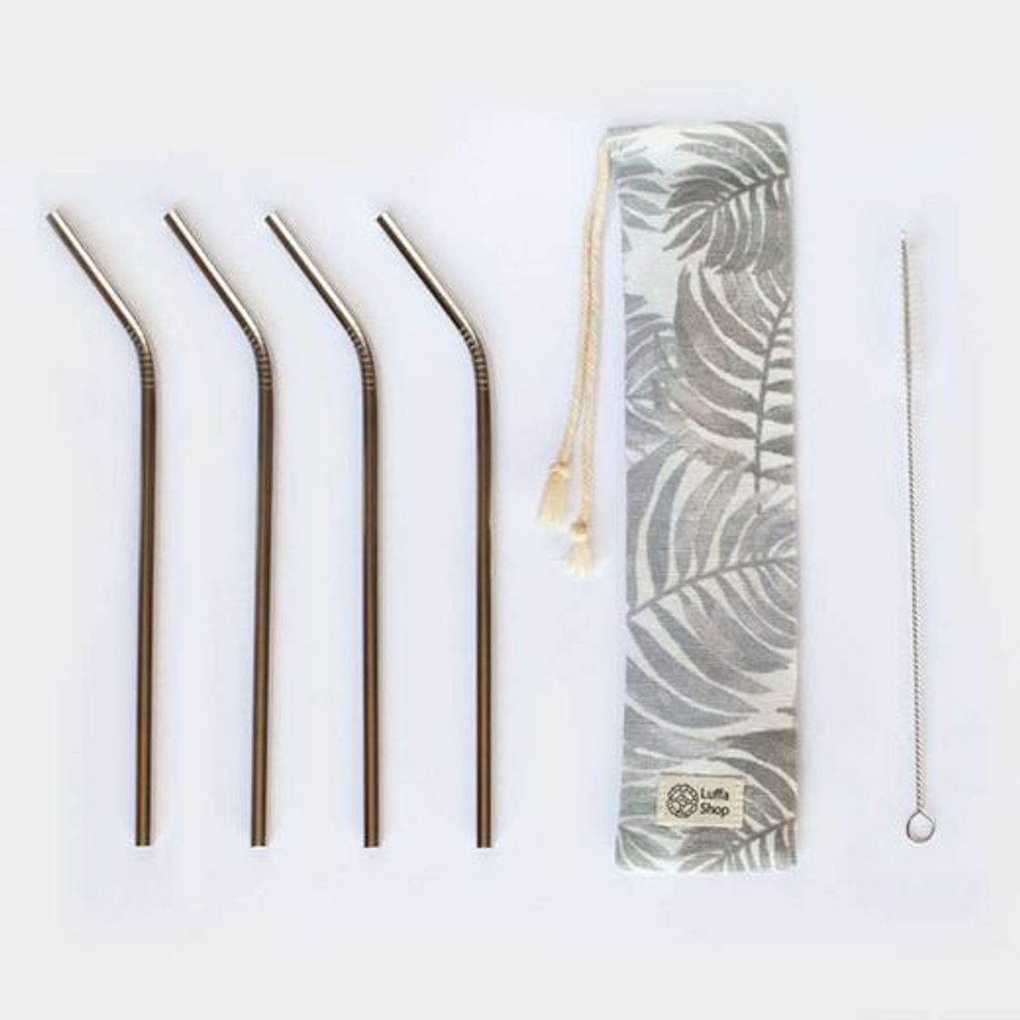 Social PAJITAS ACERO INOXIDABLE 