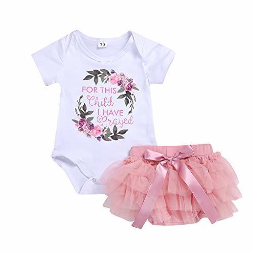 Product Counjunto de Ropa bebé niña Verano Recién Nacido bebé niñas Carta Floral