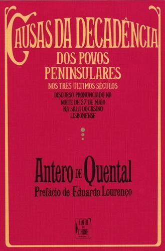 Libro Causas Da Decadência Dos Povos Peninsulares