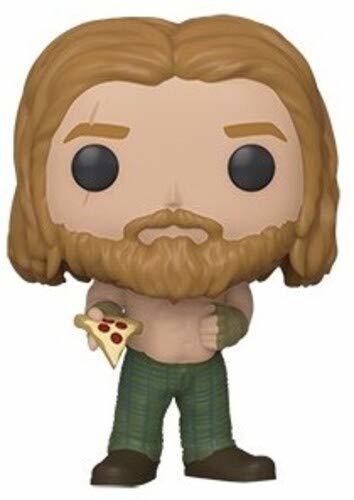 Social Funko- Pop Marvel: Endgame-Thor w/Can Collectible Toy, Multicolor
