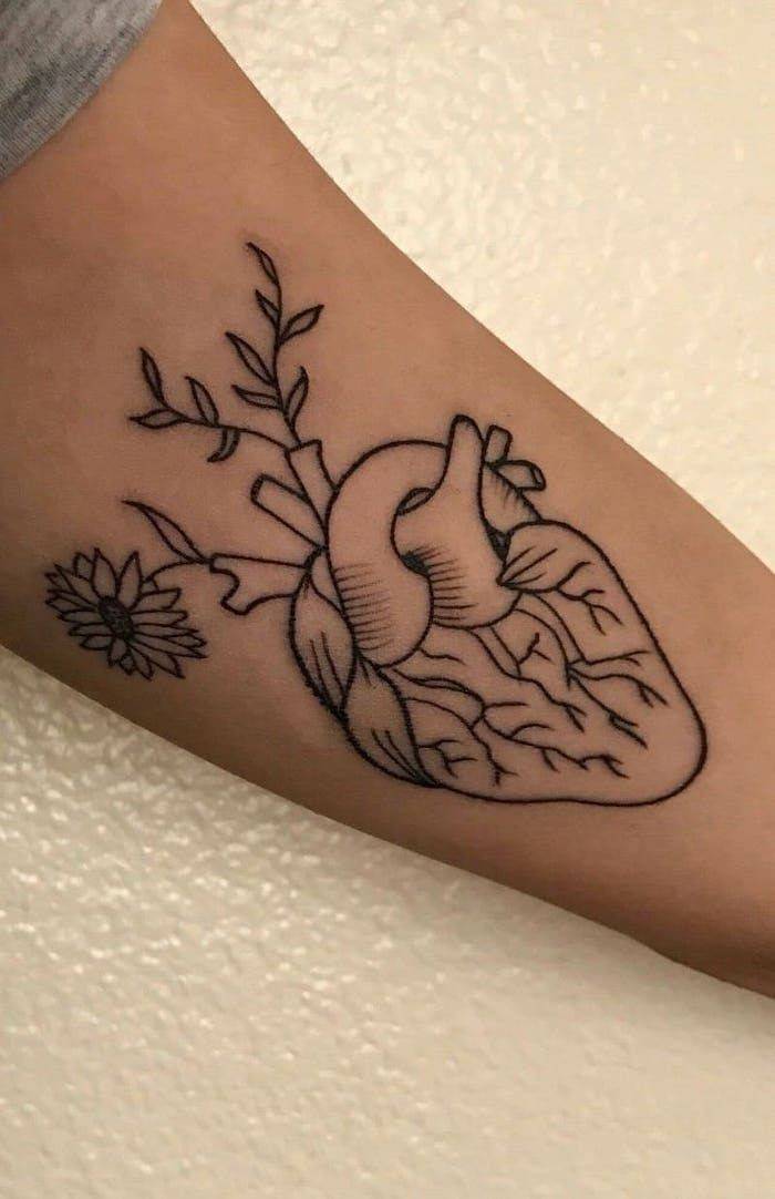 Fashion Heart tattoo ❤️