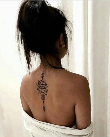 tattoo on back...