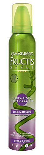 Lugar Garnier Fructis Style Hidra Rizos Marcados No.4 Espuma con Extracto de Bambú