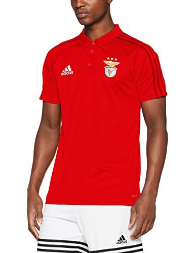 Fitness adidas SLB H JSY Camiseta 1ª Equipación Benfica 2017-2018, Hombre, Rojo