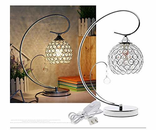 Social Lámpara de mesa Lámpara de mesa de cristal moderno Al lado de