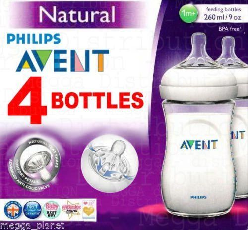 Biberones naturales con válvula anticólicos Philips Avent