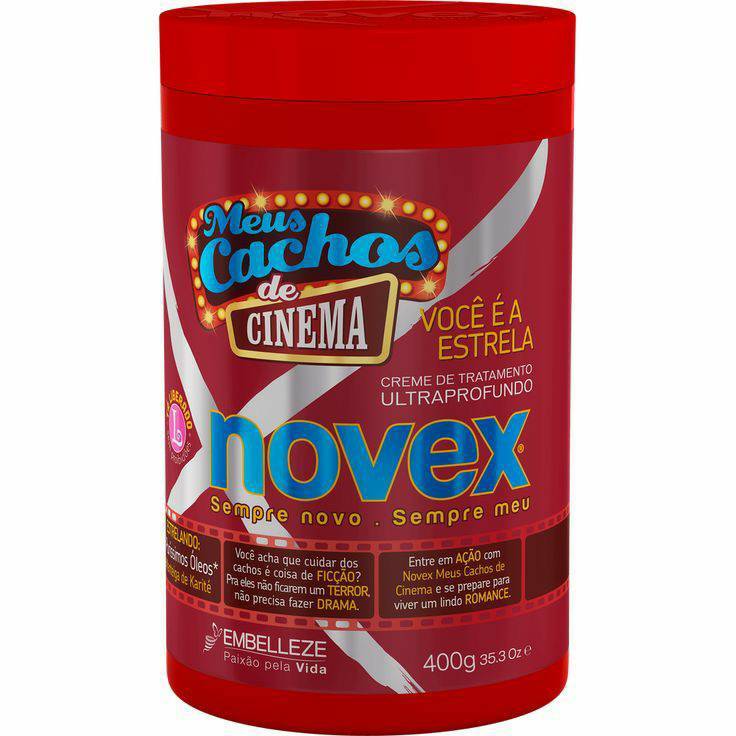 Moda Creme de Tratamento Novex Meus Cachos de Cinema - Embelleze