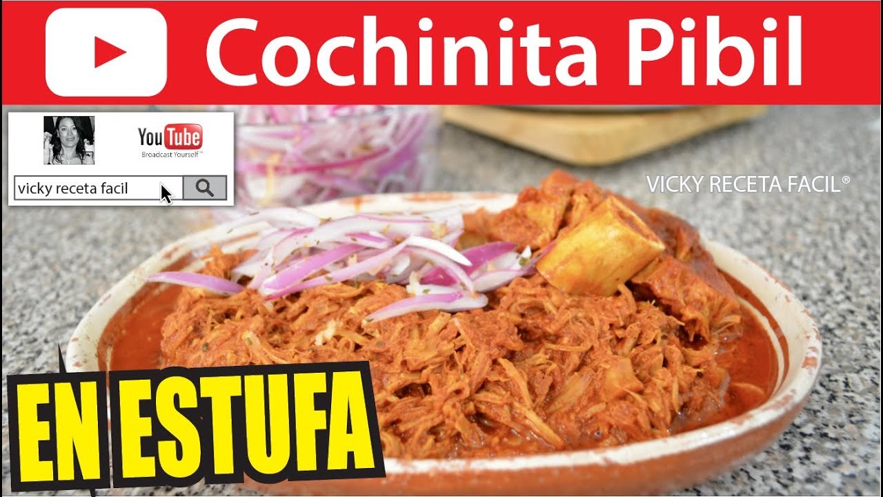 Fashion COCHINITA PIBIL EN ESTUFA | Vicky Receta Facil - YouTube